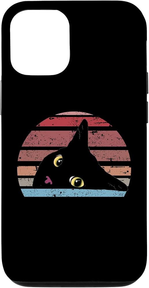 iPhone - 黒猫@@@ Black cat 黒猫 / ねこねこ ( 0_nlp )のスマホケース（iPhone